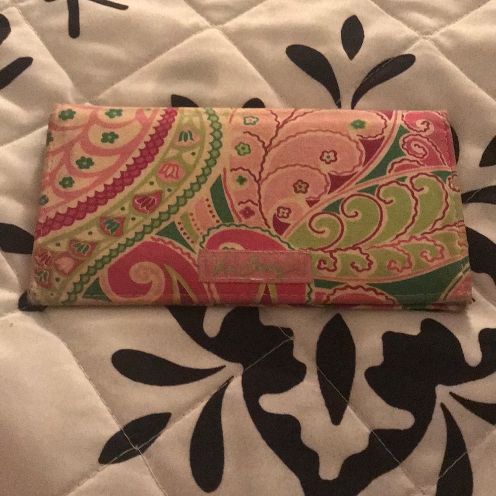 Vera Bradley checkbook cover